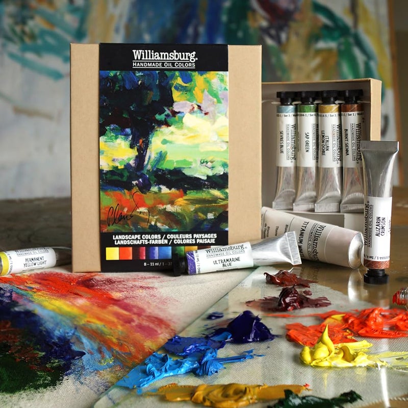 Williamsburg Artist Oil Colors by GOLDEN, Landscape 11ml Set - Image 2